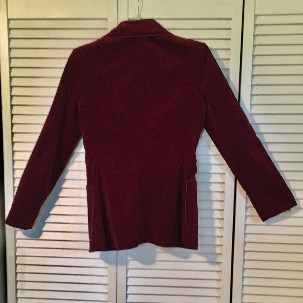 VINTAGE 70s PATTY WOODARD OF CALIFORNIA BUTTER-SOFT VELVET JACKET - Picture 3 of 8